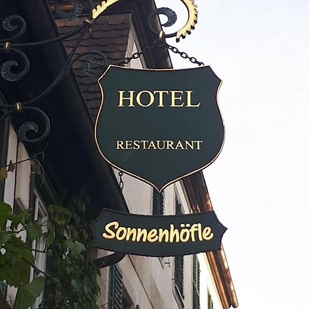 Hotel & Restaurant Sonnenhoefle Зоммерхаузен Экстерьер фото