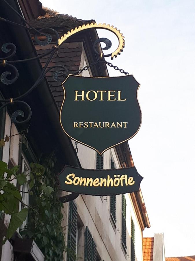 Hotel & Restaurant Sonnenhoefle Зоммерхаузен Экстерьер фото